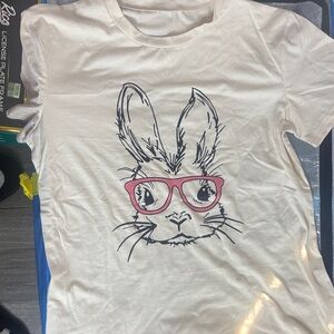 Cute Bunny Graphic T-Shirt